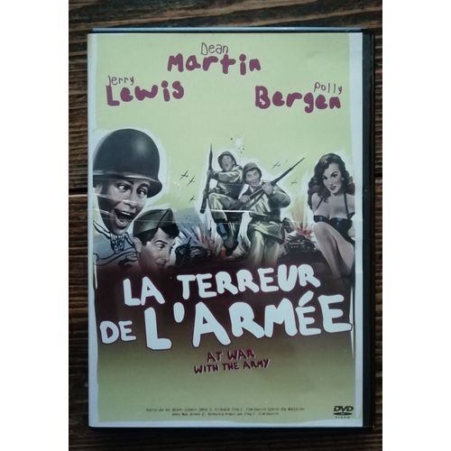 Dvd La Terreur De L'armée De Hal Walker Avec Dean Martin Et Jerry Lewis