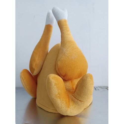 Chapeau De Dinde Jetable Pour Thanksgiving,Bonnets D'oiseaux Cuits,Robe De Paupières Du Père Noël