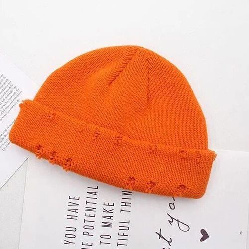 Chapeau D'optique Chaud Unisexe,Bonnets Troués,Casquette Basique,Skullies Unisexes,Mode Hip Hop,Femmes,Harajuku,Automne,Hiver,Pj009