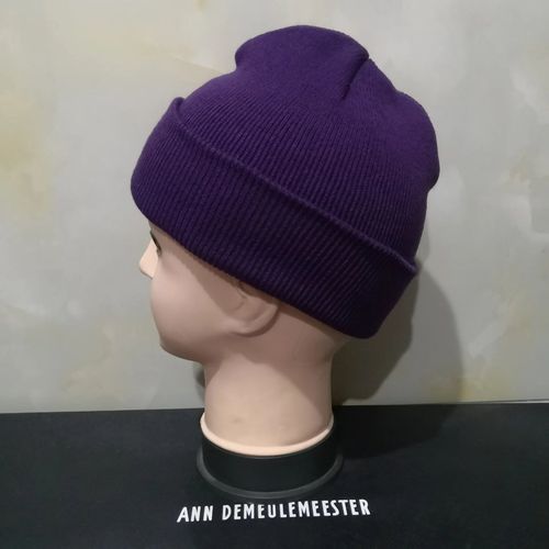 Chapeaux Unisexes En Laine Acrylique Pour Hommes Et Femmes,Chapeaux Chauds,Casquette Élastique,Crânes Monochromes,38 Couleurs,Automne,Hiver,