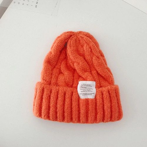 Bonnets Molletonnés Chauds Pour Femmes,Chapeau D'extérieur,Épais,Ski,En Acrylique,Doux,Ample,Tricoté,Hiver