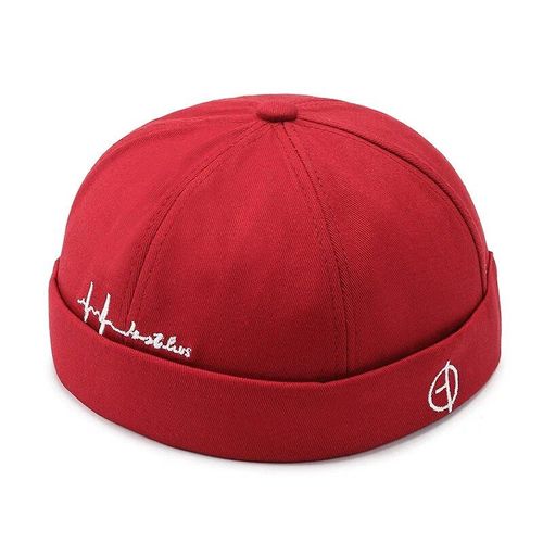 Chapeau Docker En Coton Sans Bord Pour Hommes,Casquette Vintage,Casquette Breton,Solide,Style De Rue,Chapeaux Hip Hop,Bonnet,Bonnets,