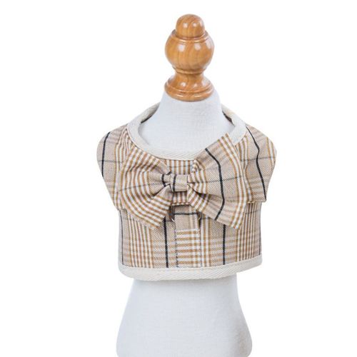 Robe D'été En Coton Pour Chien,Vêtement Pour Animaux De Compagnie,Jupe,Chiot,Printemps - Type Brown Bow-L