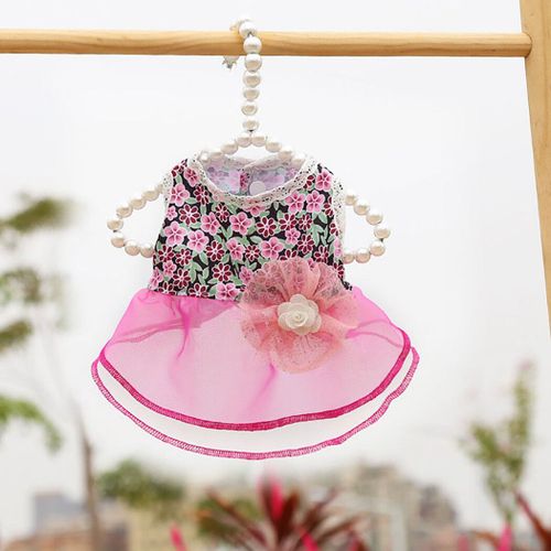 Robe À Fleurs Pour Animaux De Compagnie,Jolie Tenue D'été Confortable Pour Chien,Chiot,Chiot,Princesse,Fête,Petit Chien,Vêtements