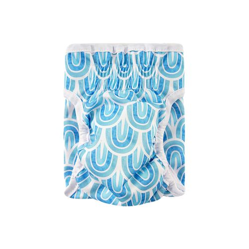 Couches Pour Chien Femelle,Pantalon Physiologique,Culotte Pour Chiot,Short Pour Femme,Sous-Vêtement Lavable,Culotte Diper Pour Chien Femelle,Vêtements Pour Animaux De Compagnie - Type Sky Blue-M #D