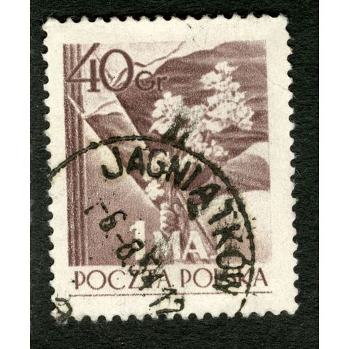 Timbre Oblitéré Poczta Polska ,1 Maj, 40 Gr