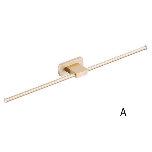 Support Mural En Laiton Brossé,Étagère Pour Serviettes De Toilette,Support De Rangement Pour Accessoires De Salle De Bain - Type Single Pole A