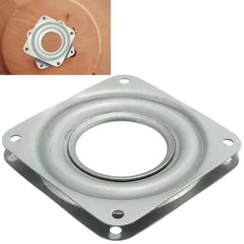 Rapmetal Bearing Rotating Comcussion Colorable Plate,Tv T1 Desk Table,Armoires D'angle,Lisse,Carré,Rond,3"" - Type Square 3 Inch