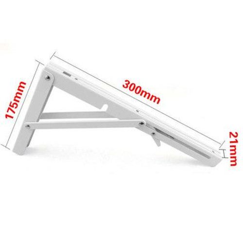 Support Réglable En Acier Inoxydable,2 Pièces,Pour Banc,Table,Étagère,Support Triangulaire Pliant,Support Lourd - Type C Iron