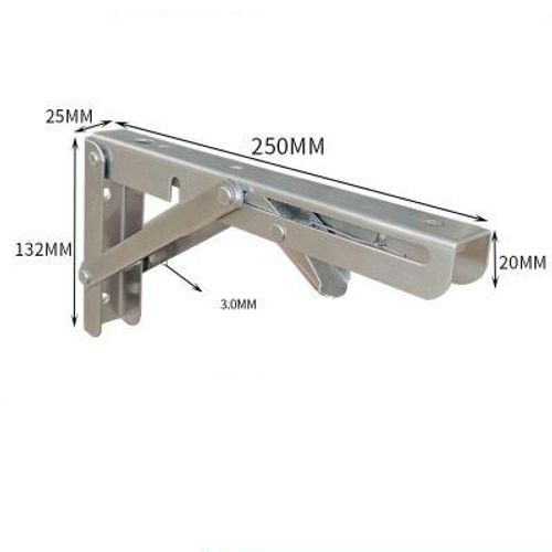 Supports De Support Muraux Métalliques En Acier Inoxydable,Support Triangulaire Pliable Pour Banc Et Table,2 Pièces - Type B