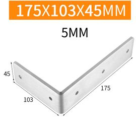 Support Triangulaire En Acier Inoxydable,Support Métallique Épais,Étagère De Table Murale,Quincaillerie De Meubles - Type H 1pcs
