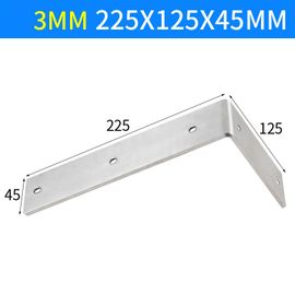 Support Triangulaire En Acier Inoxydable,Support Métallique Épais,Étagère De Table Murale,Quincaillerie De Meubles - Type F 2pcs
