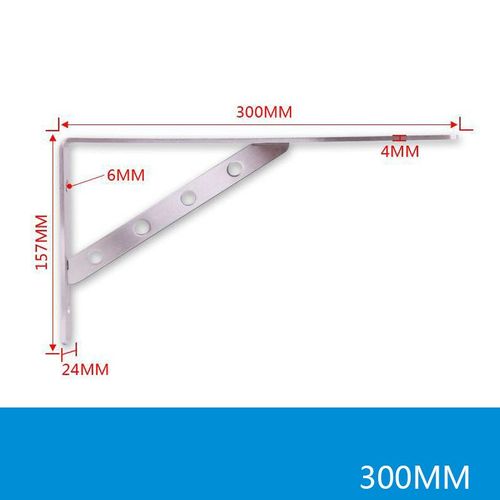 Support Métallique Triangulaire Épais,Support De Tabouret Stable,Étagère De Table Murale En Acier Inoxydable,2 Pièces - Type A4