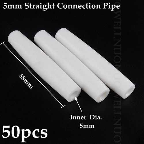 Joint En Plastique Pe Pour Garde-Robe,Porte-Chaussures,Tente,Bricolage,Squelette,Raccords De Tube,Adaptateur De Tuyau,8mm Pe Tee Connecteur Coude Crochet - Type 5mm Straight 50pcs
