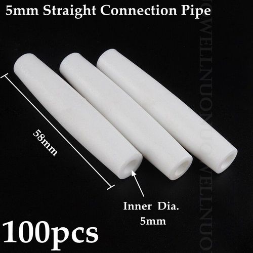 Joint En Plastique Pe Pour Garde-Robe,Porte-Chaussures,Tente,Bricolage,Squelette,Raccords De Tube,Adaptateur De Tuyau,8mm Pe Tee Connecteur Coude Crochet - Type 5mm Straight 100pcs