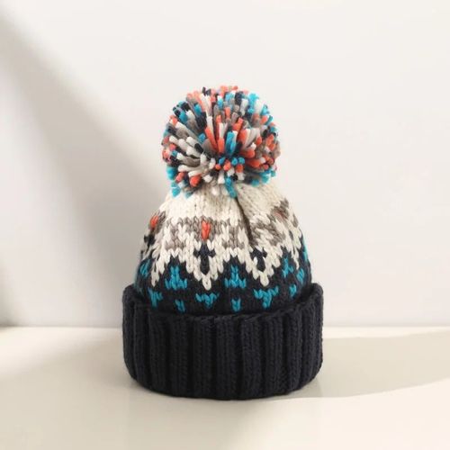 Bonnet En Cachemire Avec Pompon Pour Femme,Skullies En Laine,Bonnets En Acrylique,Chaud,Ski,Automne,Hiver