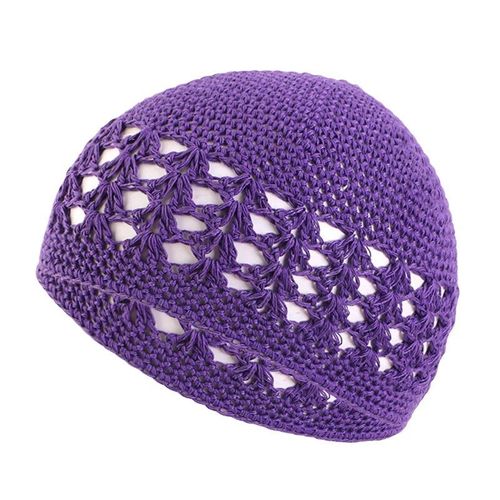 Chapeau En Tricot De Coton Kufi Pour Hommes Et Femmes,Skullies,Bonnets,Casquette De Crâne,Crochet Classique,Fait À La Main,Hiver,Garder Au Chaud,Accessoires,