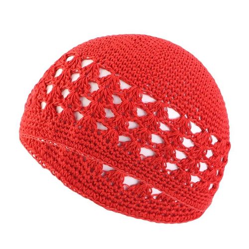 Chapeau En Tricot De Coton Kufi Pour Hommes Et Femmes,Skullies,Bonnets,Casquette De Crâne,Crochet Classique,Fait À La Main,Hiver,Garder Au Chaud,Accessoires,