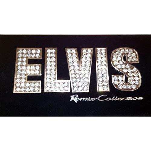 Elvis Presley Numbered Collectible Velvet Box With Rinestones (2 Cd Set) Remix Collection