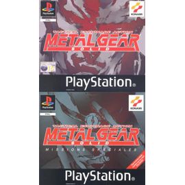 Coffret Metal Gear Solid + Missions Spéciales Ps1