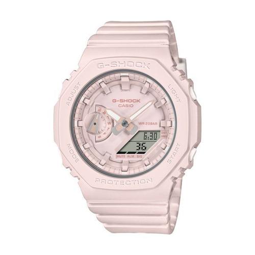 Casio Montre Rose Analogique - Digital Femmes G-Shock Gma-S2100ba-4aer