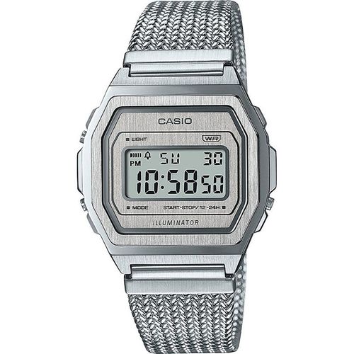 Casio Montre Argent Digital Mixte Casio Collection Vintage A1000ma-7ef