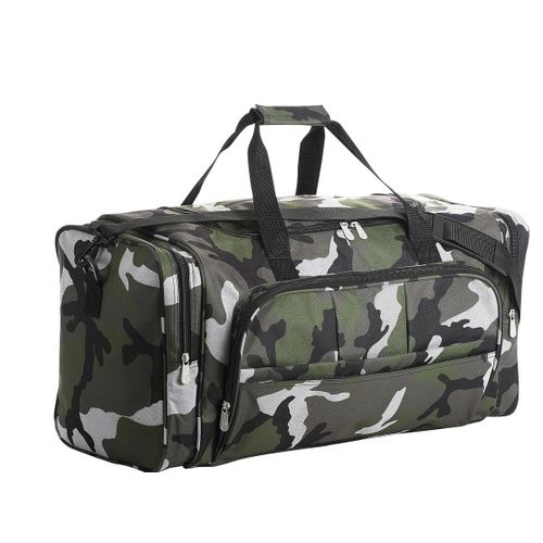 Sac de voyage multi poches 48L - WEEK END - 70900 - vert army camo