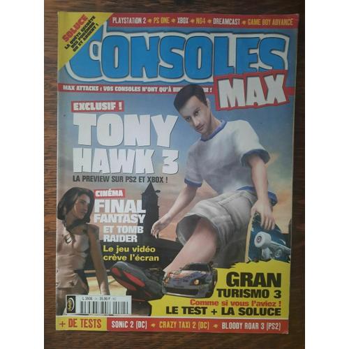 Magazine Consoles Max N 24 Tony Hawk 3 Janvier 2001