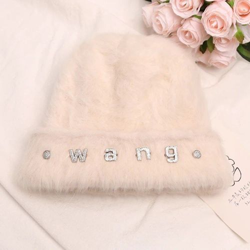 Bonnets En Fourrure De Lapin Pour Femmes,Bonnet Coupe-Vent Femme,Casquette Skullies,Doux,Chaud,Moelleux,Angora,Hiver,Y2k,Nouvelle Mode,2023