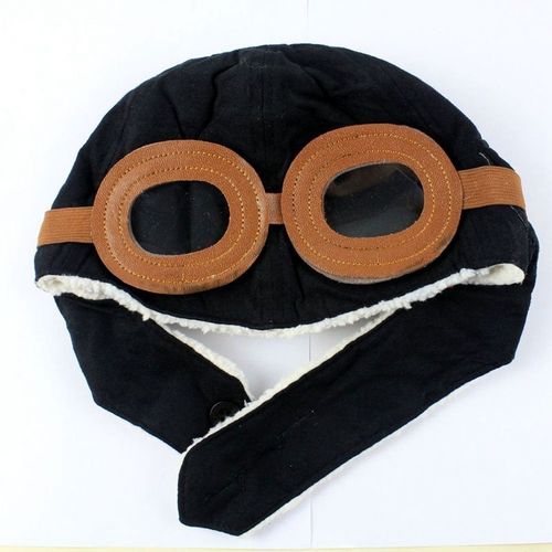 Chapeau De Pilote Chaud Pour Enfant,Cache-Oreilles,Bonnet De Protection Des Oreilles,Collection Automne Et Hiver
