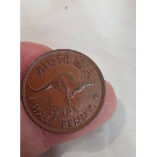 Monnaie Half Penny Australie 1946