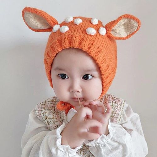 Doitbest-Chapeau À Longues Oreilles Pour Tout-Petit,Chapeau Bébé,Bonnet Lapin,Accessoires Photo Nouveau-Né,Automne,Hiver