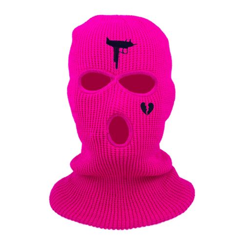 Masque Cagoule Intégral Unisexe Avec Broderie,Bonnet Hip Hop,Chapeau De Ski,Chapeau De Cyclisme,3 Trous,Cadeau Unisexe,Mode Hivernale,506