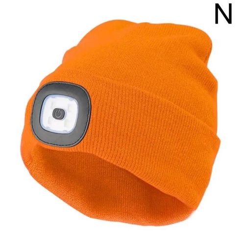Bonnets Unisexes À Lumière Led Aste Par Usb,Chapeau De Nuit Chaud,Élastique,Lueur,Extérieur,Randonnée,Pêche,Camping,Sauna,Hiver