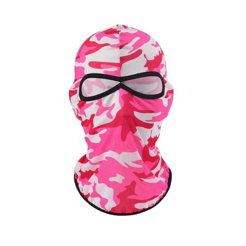 Masque De Moto Coupe-Vent,Couverture Complète Du Visage,Cagoule À Deux Trous,Équipement De Sauna,Masque De Cyclisme,Protection Solaire Extérieure,Doublure De Casque