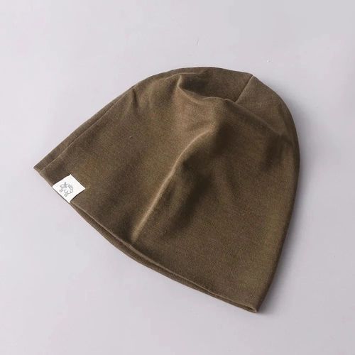 Bonnet Thermique Unisexe En Laine Mérinos Pour Homme Et Femme,Chapeau Chaud À 2 Couches,Pour Course À Pied,Équitation,Dehors,Hiver