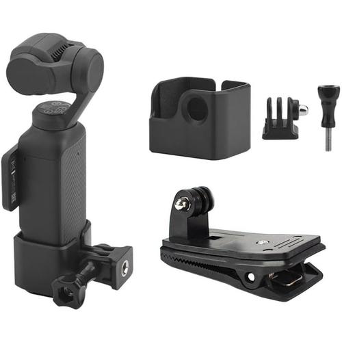 Adaptateur d'extension pour DJI Osmo Pocket 3, cadre de protection d'appareil photo à utiliser avec clips de sac à dos, supports de cou, accessoires pour bandeaux (ensemble de cadre adaptateur