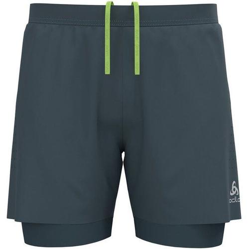 Zeroweight 5inch 2in1 Short De Running Hommes - Gris Foncé