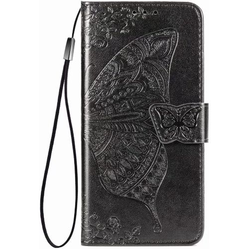 Pour Coque Huawei Nova Y70, Premium Pu Motif En Relief, Noir