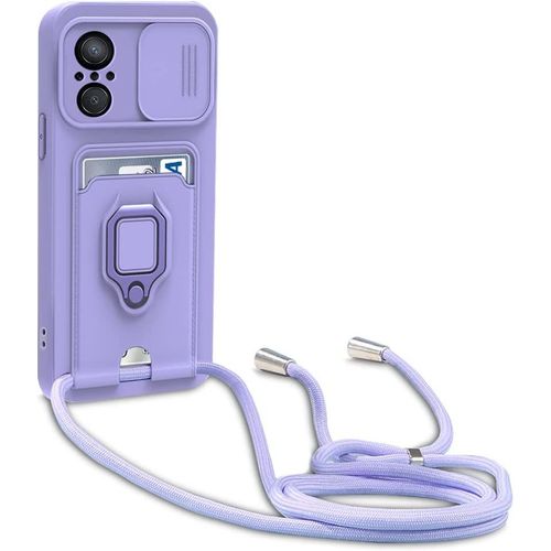 Coque Huawei Nova 9 Se/Honor 50 Se, Collier Pour Colliers De Cellulaire, Cover De La Case-Pourpre