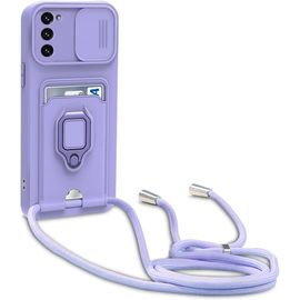 Coque Samsung Galaxy S20 Fe 5g /4g, Collier Pour Colliers De Cellulaire, Cover De La Case-Pourpre