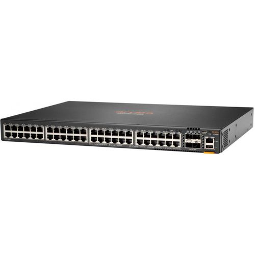 HPE Aruba 6200F 48G 4SFP+ Switch - Commutateur - C3 - Géré - 48 x 10/100/1000 + 4 x 1 Gigabit / 10 Gigabit SFP+ - Montable sur rack