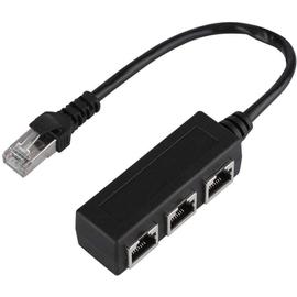 Adaptateur Réseau de Répartiteur de Câble Ethernet RJ45