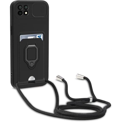 Coque Huawei Nova Y60, Collier Pour Colliers De Cellulaire, Cover De La Case-Noir
