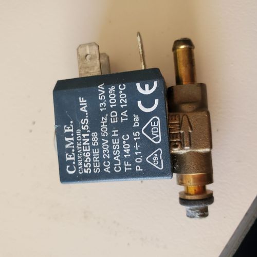 Electrovanne Expresso Calor Adagio  Modele 2329F ref constructeur piece  CS-00090981