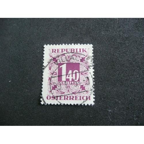 Timbre Taxe Autriche ,Année 1950