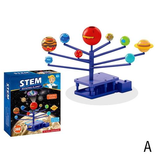 Kit STEM Science, jouets de modèle de planète, expérience du principe de la  chimie physique pour enfants, bricolage d'éveil précoce, projecteur