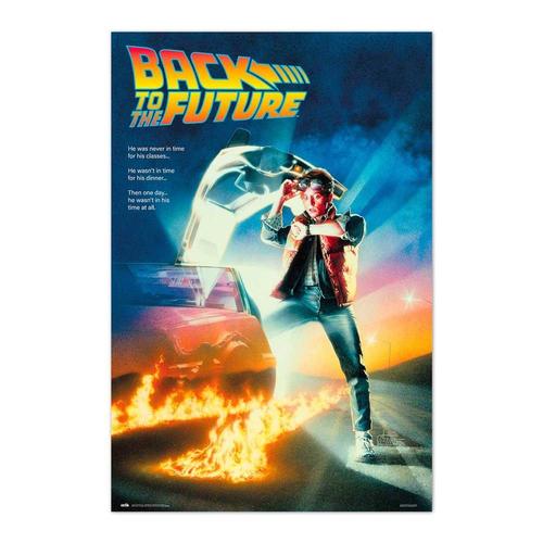 Retour Vers Le Futur 1 - - Affiche Roulée - Envoi En Tube - Taille : 61x91,5cm