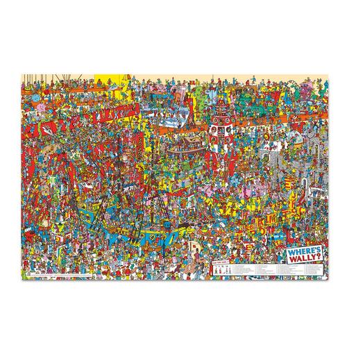 Ou Est Charlie - Where Is Wally - Affiche Roulée - Envoi En Tube - Taille : 61x91,5cm