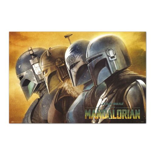 Star Wars - The Mandalorian - Mandalorians - Affiche Roulée - Envoi...